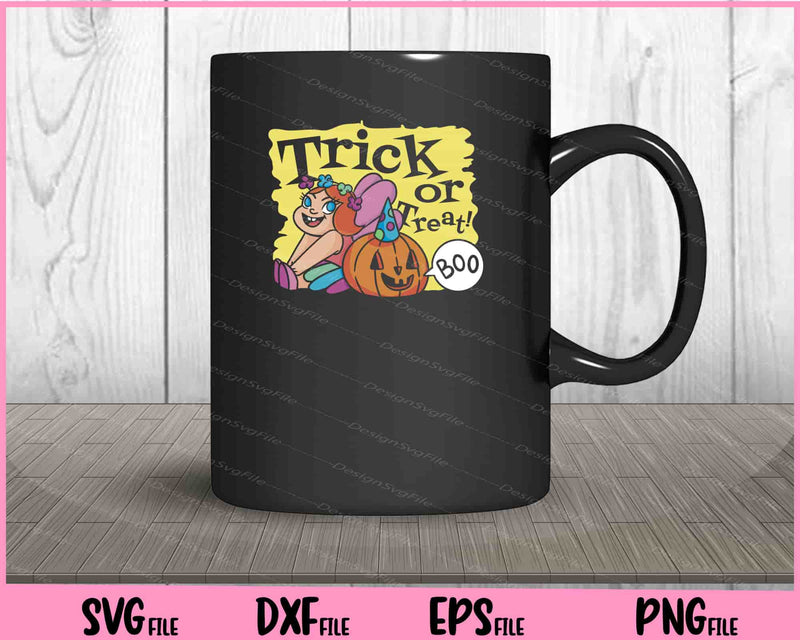 Trick Or Treat! Girl In Fairy Halloween mug