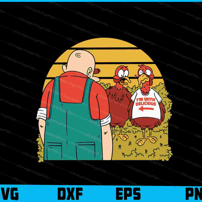 Turkey Animal Cartoon Funny Thanksgiving Day