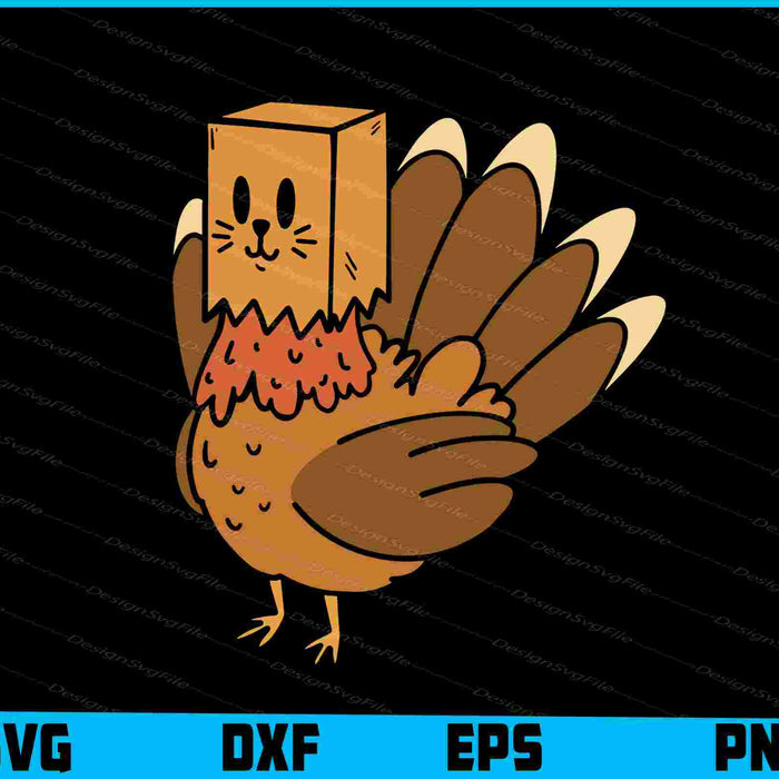 Turkey Cat Costume Thanksgiving