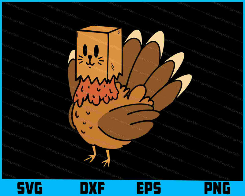 Turkey Cat Costume Thanksgiving