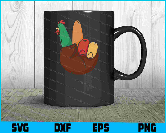 Turkey Hand Thanksgiving Funny