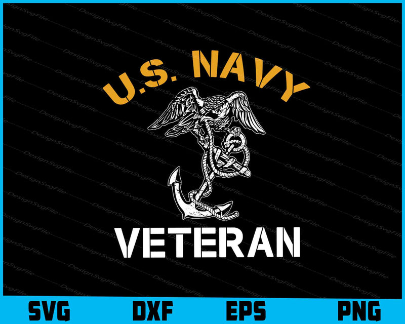 U.S. Navy Veteran SVG