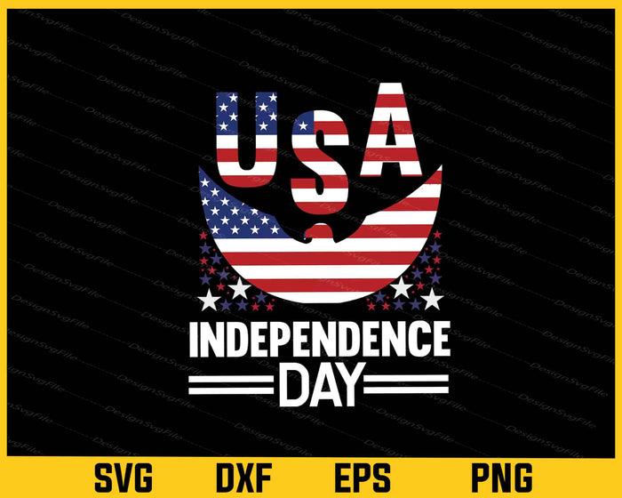 USA Independence Day Svg Cutting Printable File  - Premium Cutting Files in SVG, PNG & EPS Formats - Premium SVG Cutting Files for Crafts