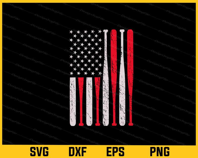 USA Softball Flag svg