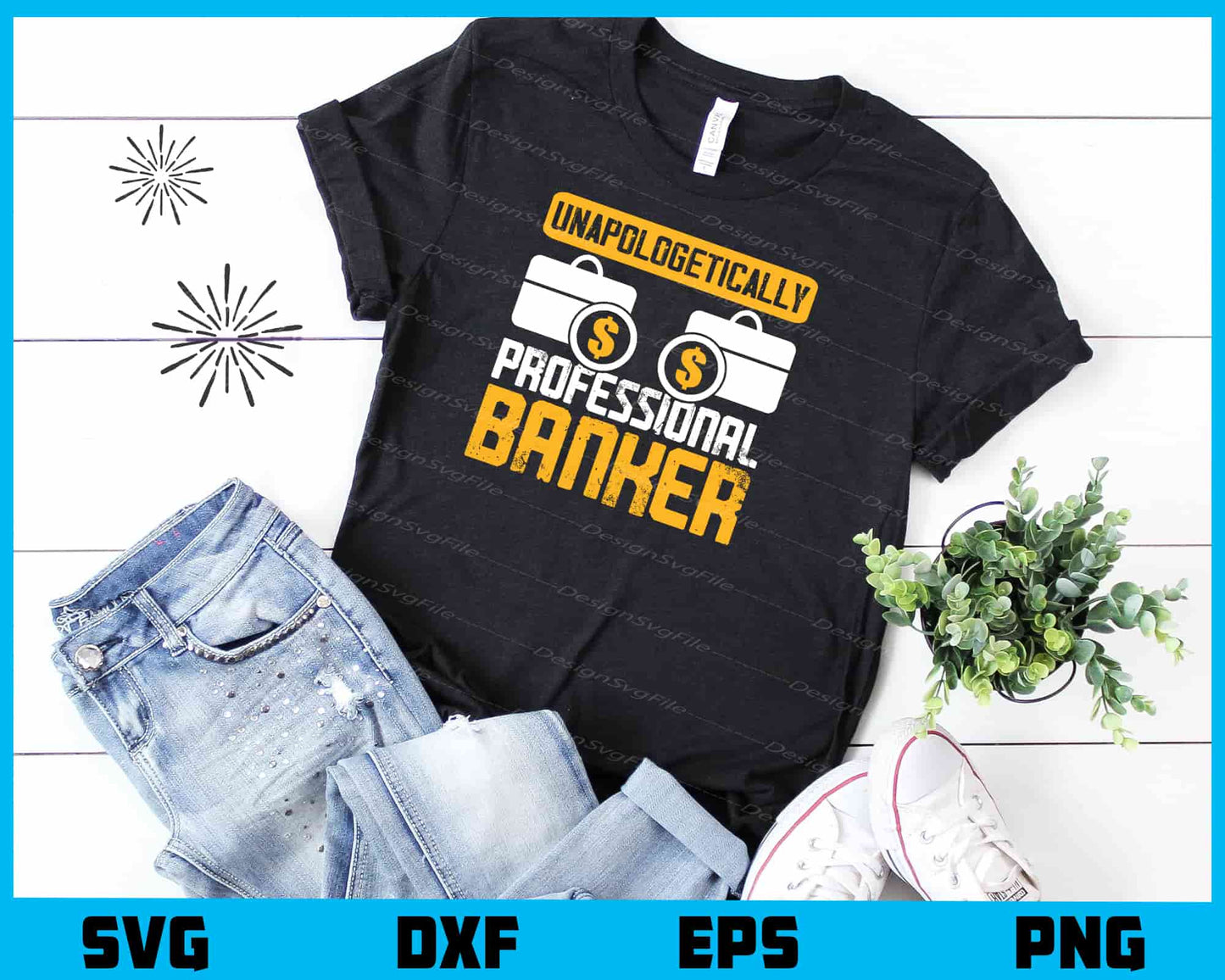 Unapologetically Professional Banker Svg Cutting Printable File  - Premium Cutting Files in SVG, PNG & EPS Formats - Premium SVG Cutting Files for Crafts