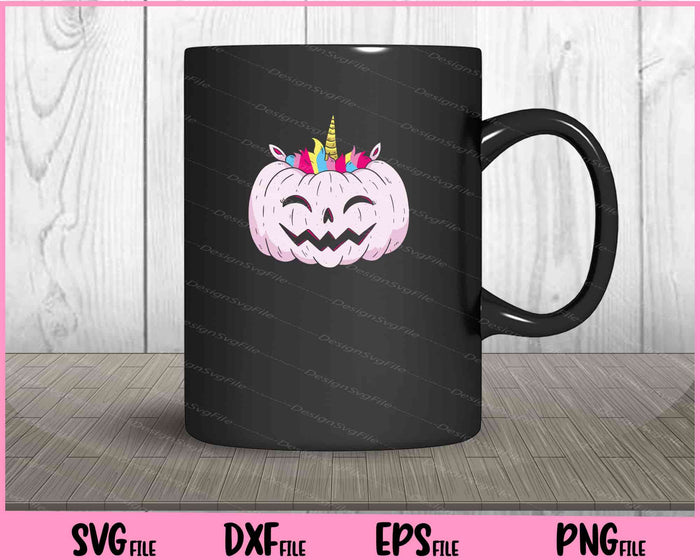 Unicorn Pumpkin Svg Cutting Printable Files  - Premium Cutting Files in SVG, PNG & EPS Formats - Premium SVG Cutting Files for Crafts