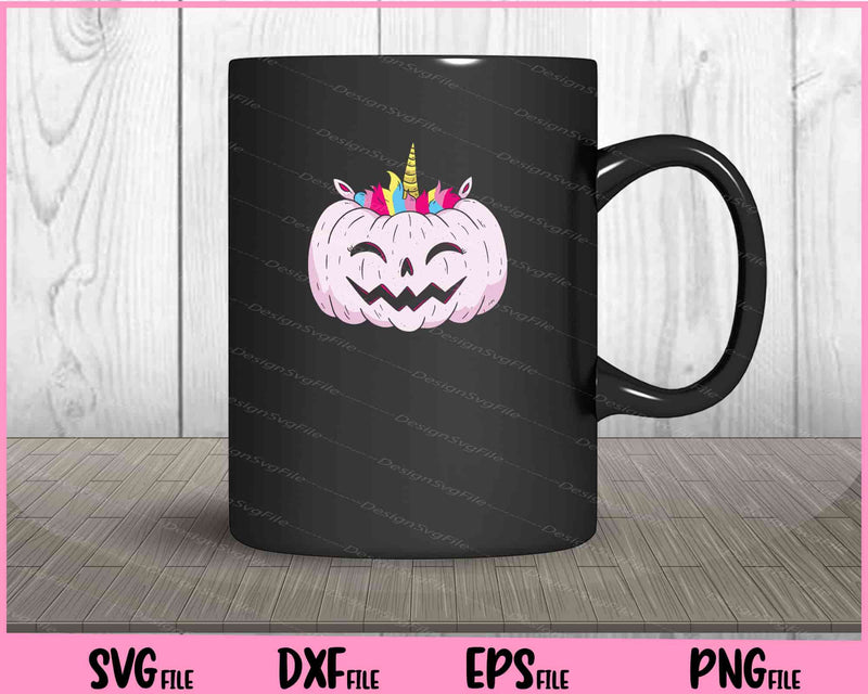 Unicorn Pumpkin mug