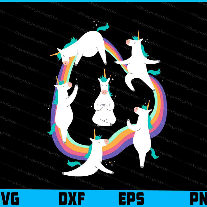 Unicorn Rainbow Yoga