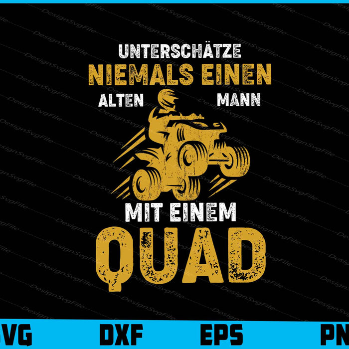 Unterschätze Niemals Einen Alten