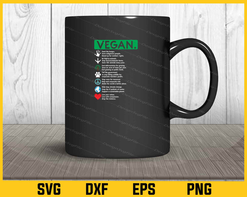 Vegan mug