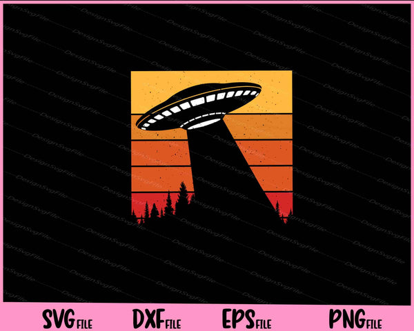 Vintage Alien svg