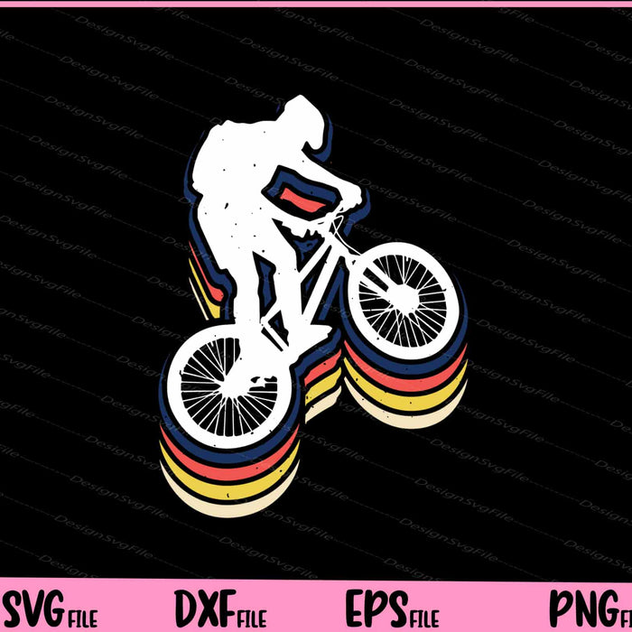 Vintage Retro Cycling Svg Cutting Printable Files  - Premium Cutting Files in SVG, PNG & EPS Formats - Premium SVG Cutting Files for Crafts