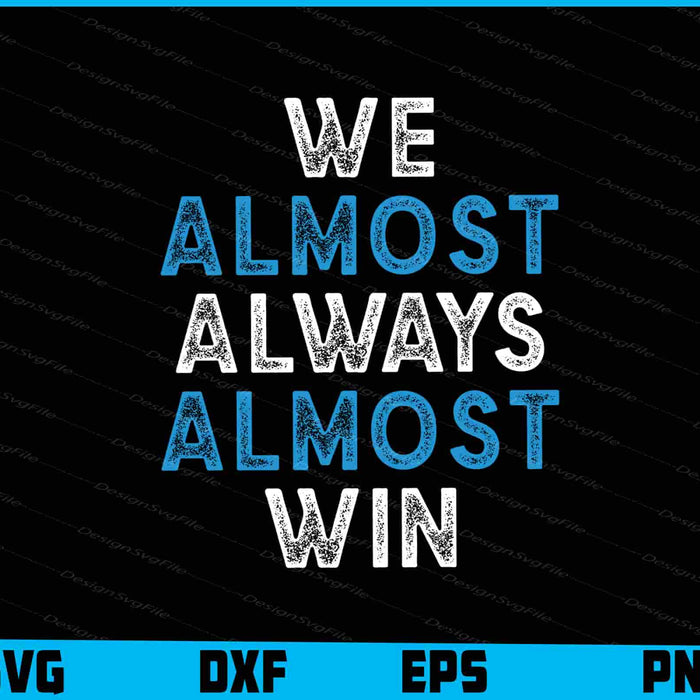 We almost Always Almost Win SVG