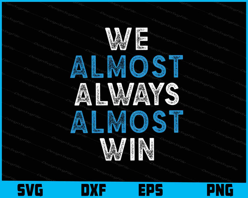 We almost Always Almost Win SVG