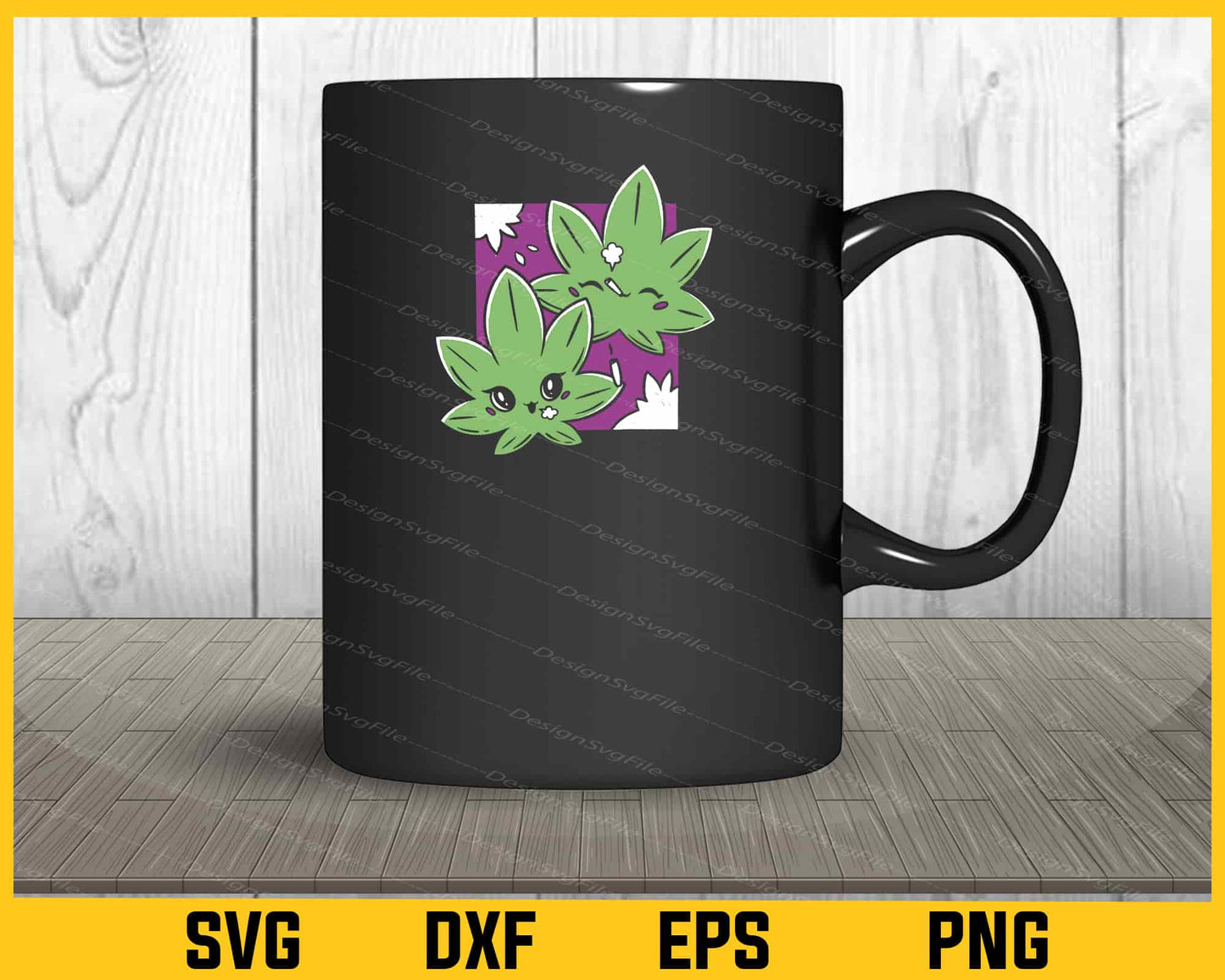 Weed Leaves Smoking Svg Cutting Printable File  - Premium Cutting Files in SVG, PNG & EPS Formats - Premium SVG Cutting Files for Crafts