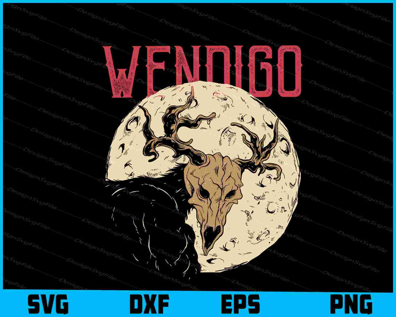 Wendigo Monster Halloween