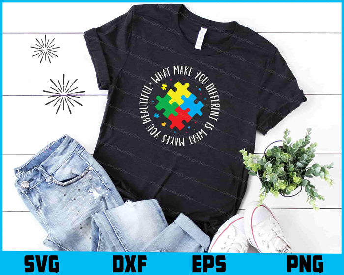 What Make You Different is What Makes You Beautiful SVG