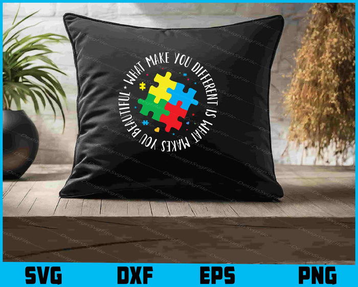 What Make You Different is What Makes You Beautiful SVG