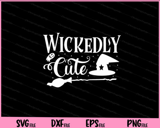 Wickedly cute Halloween Svg Cutting Printable Files  - Premium Cutting Files in SVG, PNG & EPS Formats - Premium SVG Cutting Files for Crafts