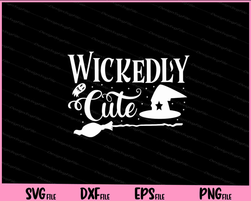 Wickedly cute Halloween svg