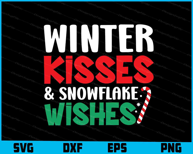 Winter Kisses & Snowflake Wishes Christmas