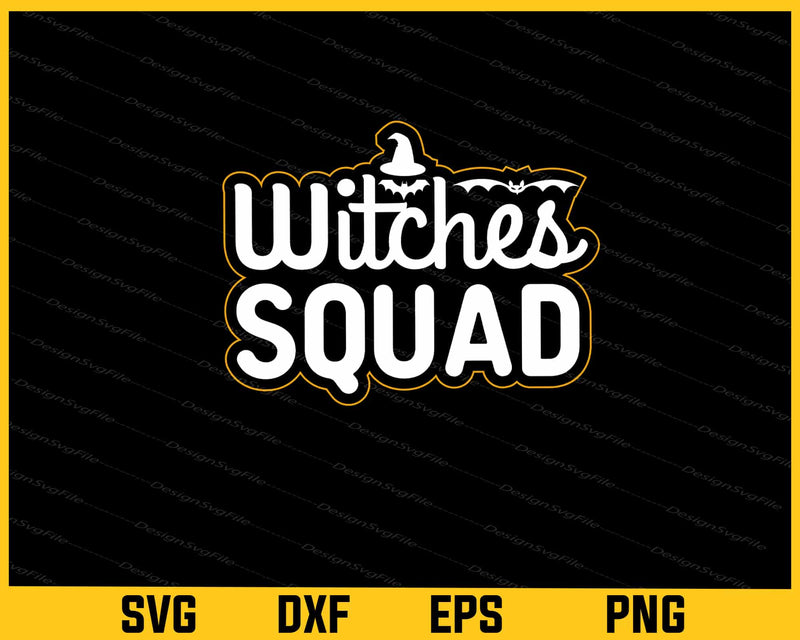 Witches Squad funny Halloween svg
