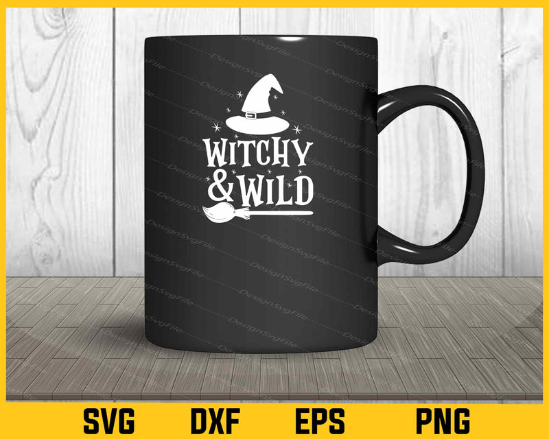 Witchy & Wild Halloween Svg Cutting Printable File  - Premium Cutting Files in SVG, PNG & EPS Formats - Premium SVG Cutting Files for Crafts