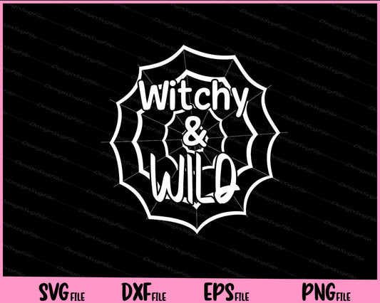 Witchy & wild Halloween Svg Cutting Printable Files  - Premium Cutting Files in SVG, PNG & EPS Formats - Premium SVG Cutting Files for Crafts