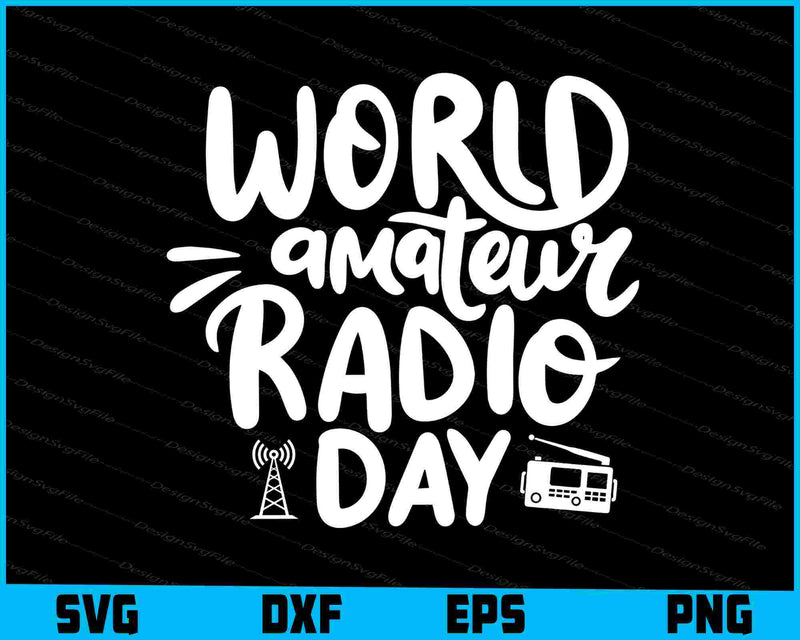 World Amateur Radio Day SVG