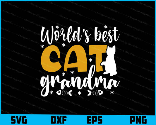 Worlds Best Cat Grandma