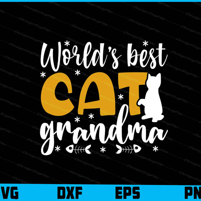 Worlds Best Cat Grandma