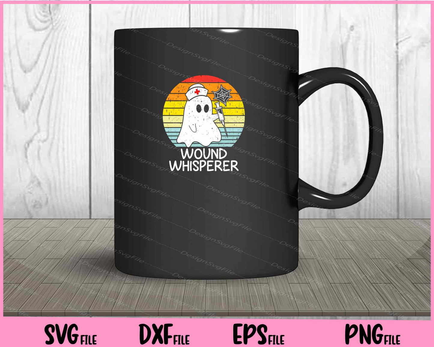 Wound Whisperer Ghost Nurse Boo Halloween Svg Cutting Printable Files  - Premium Cutting Files in SVG, PNG & EPS Formats - Premium SVG Cutting Files for Crafts