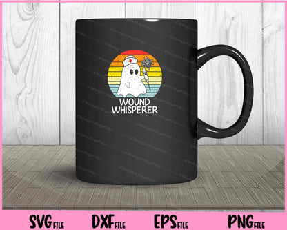 Wound Whisperer Ghost Nurse Boo Halloween Svg Cutting Printable Files  - Premium Cutting Files in SVG, PNG & EPS Formats - Premium SVG Cutting Files for Crafts