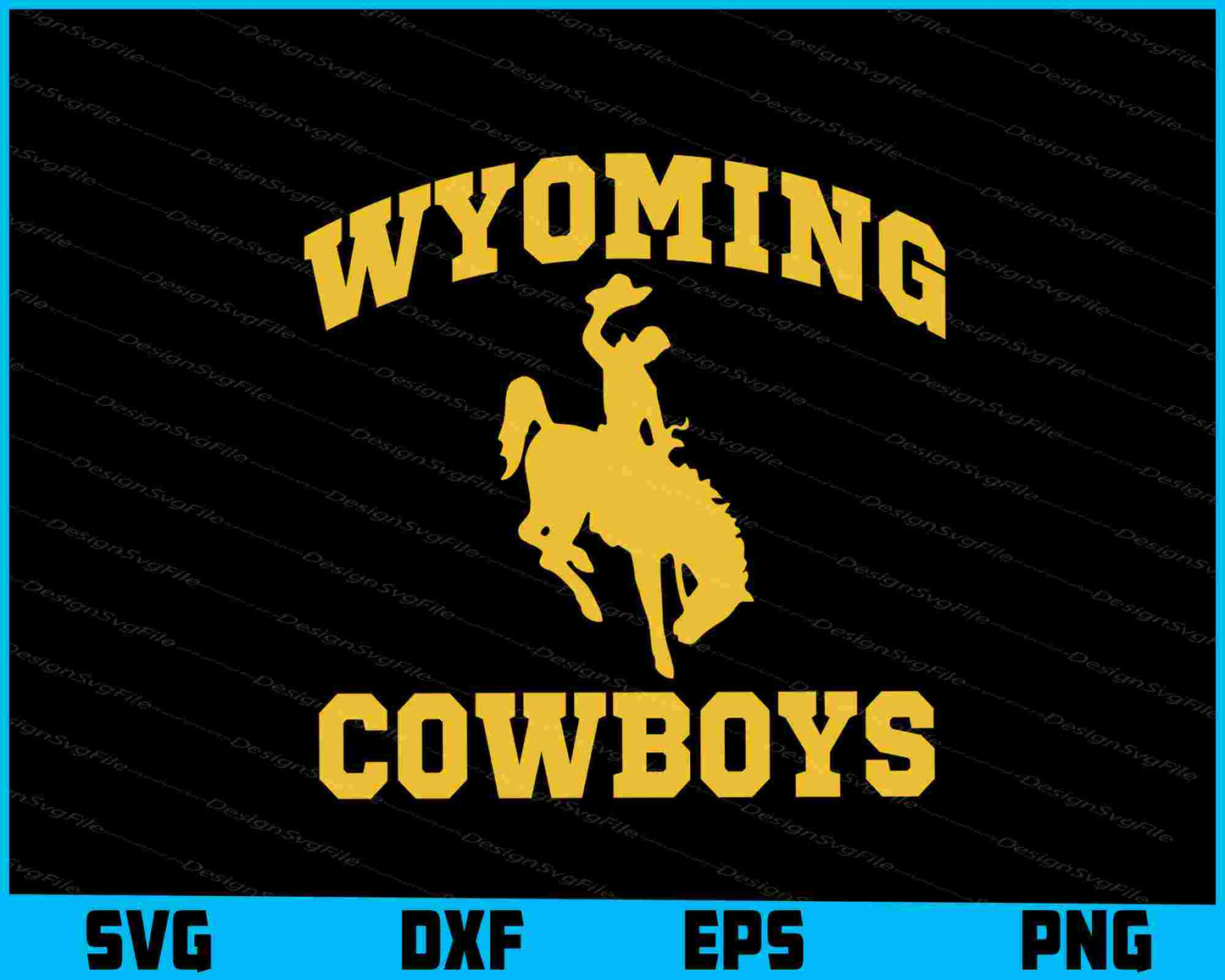 Wyoming Cowboys SVG