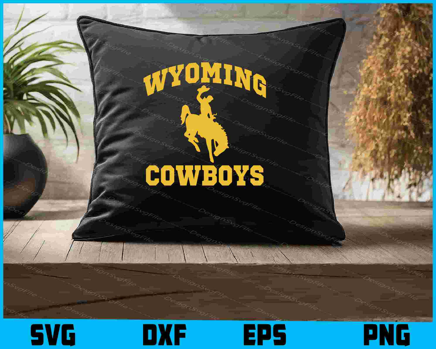 Wyoming Cowboys SVG