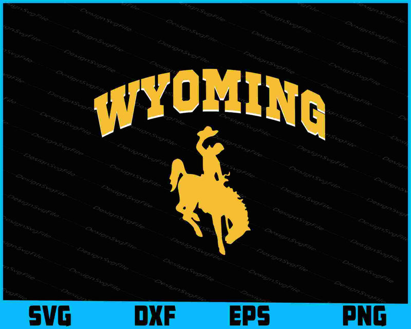 Wyoming Cowboys SVG