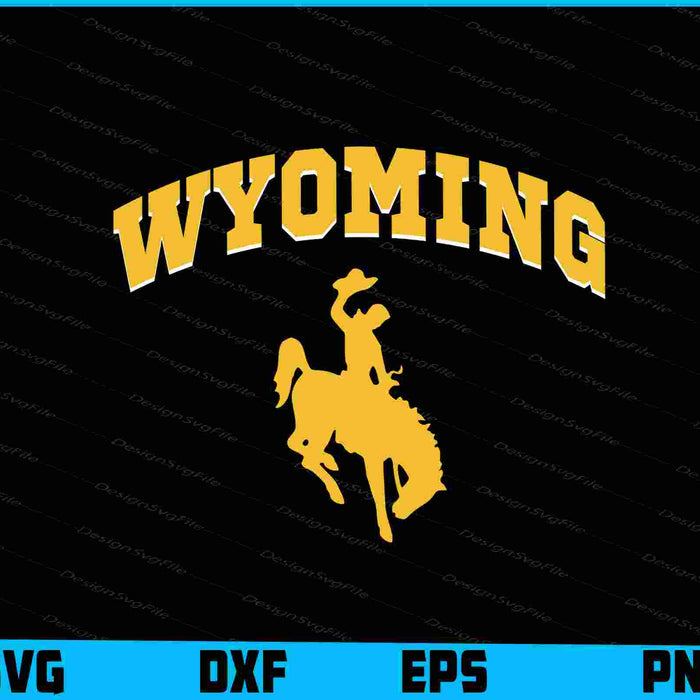 Wyoming Cowboys SVG