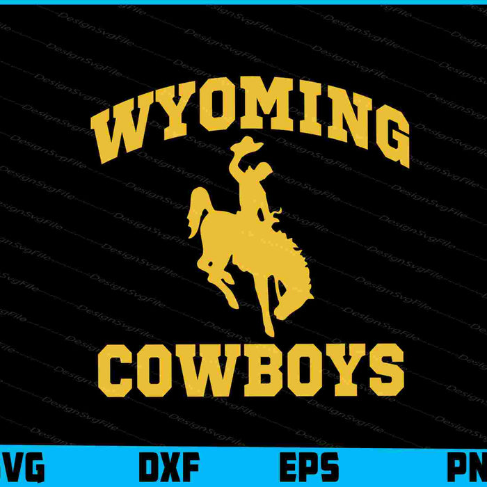 Wyoming Cowboys SVG