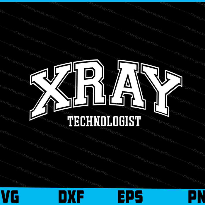 X-Ray Technologist SVG, X-Ray Tech