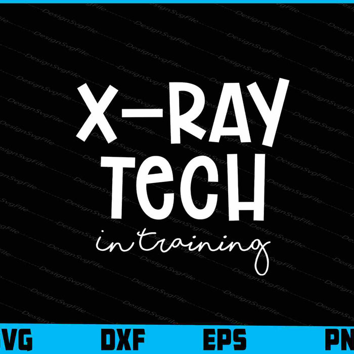 X-ray Tech In Training SVG