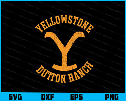 Yellowstone Dutton Ranch SVG, Montana State Shirt