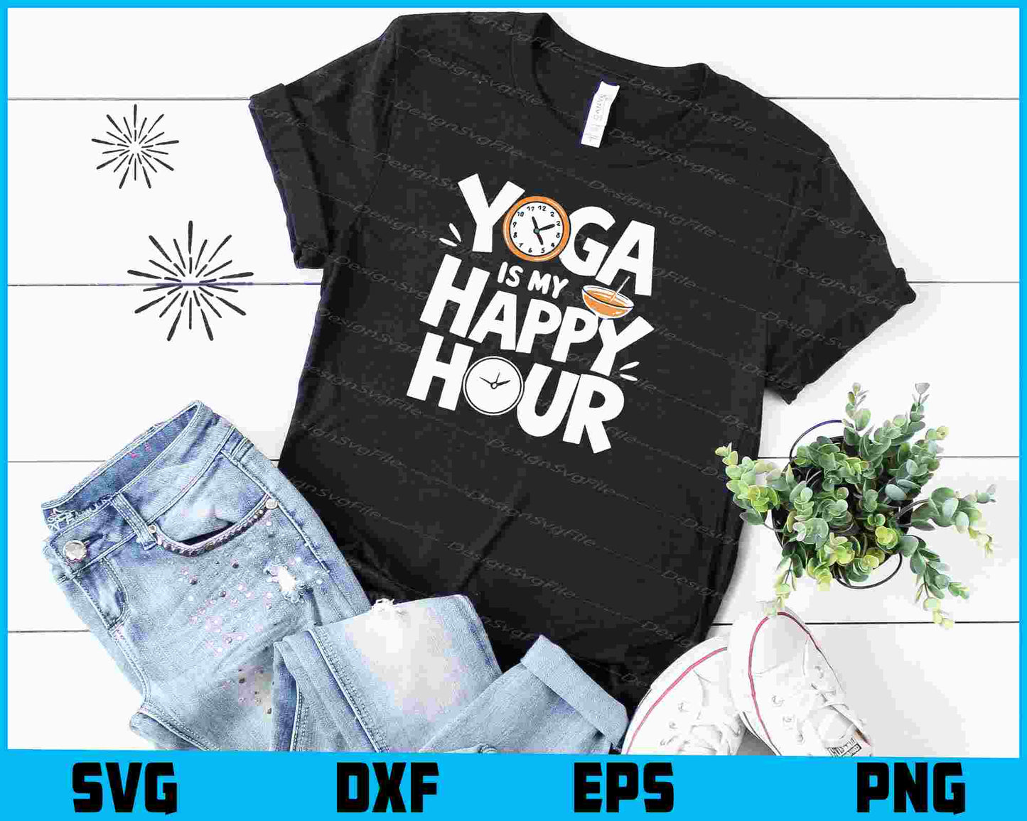 Yoga Is My Happy Hour