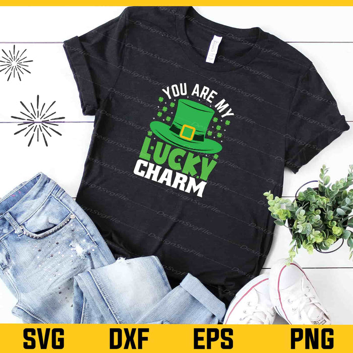 You Are My Lucky Charm St-patricks Day Svg Cutting Printable File  - Premium Cutting Files in SVG, PNG & EPS Formats - Premium SVG Cutting Files for Crafts