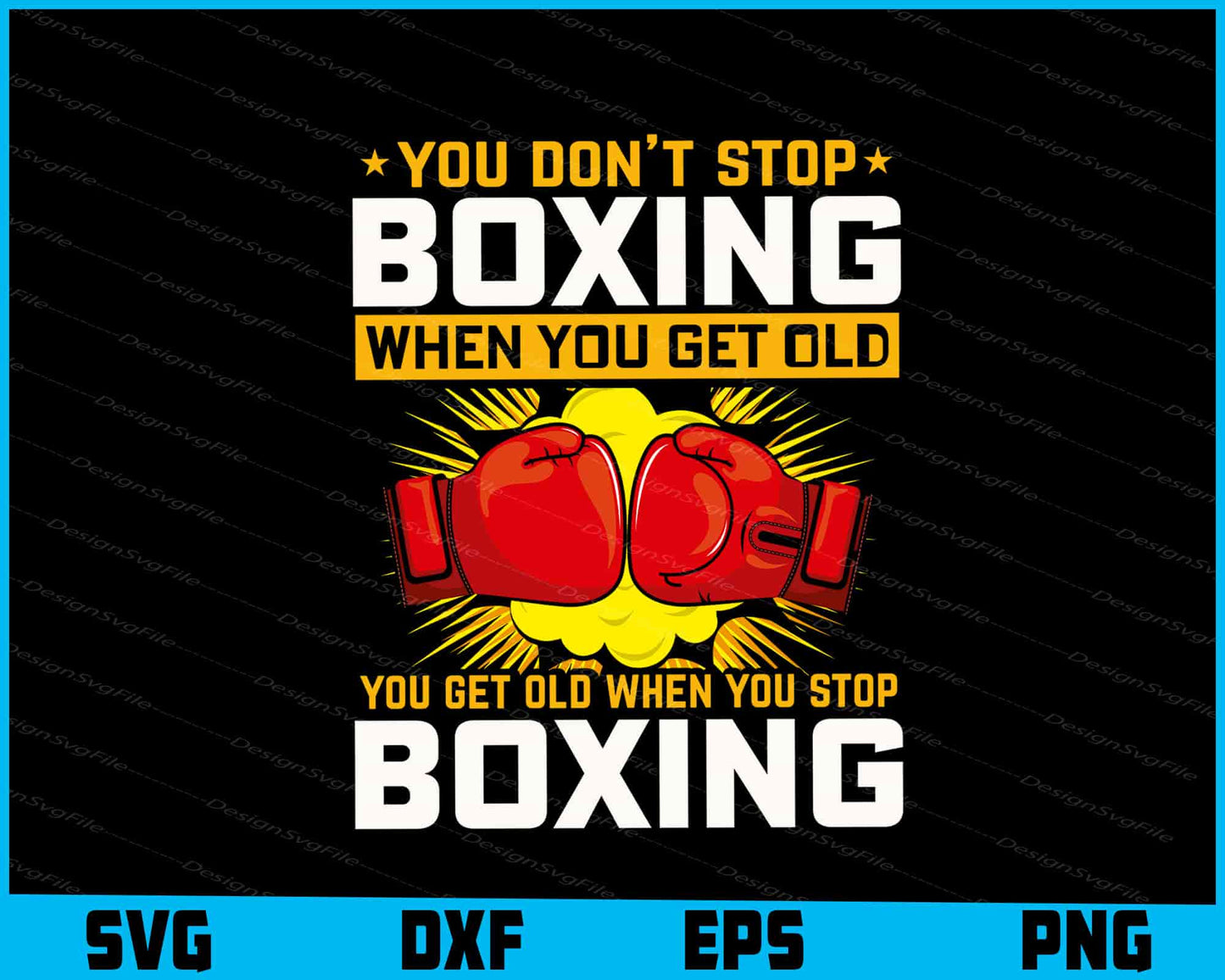 You Don’t Stop Boxing When You Get Old