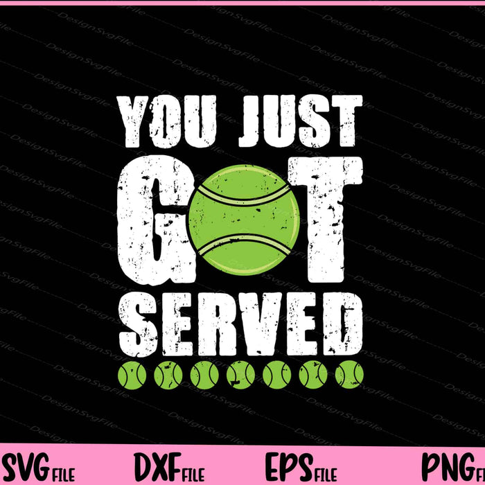 You Just Got Served Ball Svg Cutting Printable Files  - Premium Cutting Files in SVG, PNG & EPS Formats - Premium SVG Cutting Files for Crafts