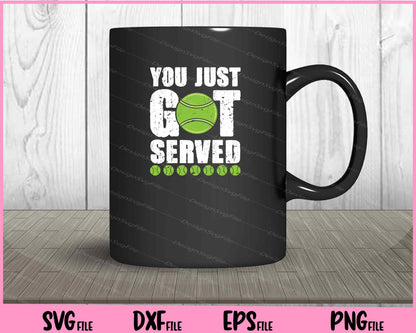 You Just Got Served Ball Svg Cutting Printable Files  - Premium Cutting Files in SVG, PNG & EPS Formats - Premium SVG Cutting Files for Crafts