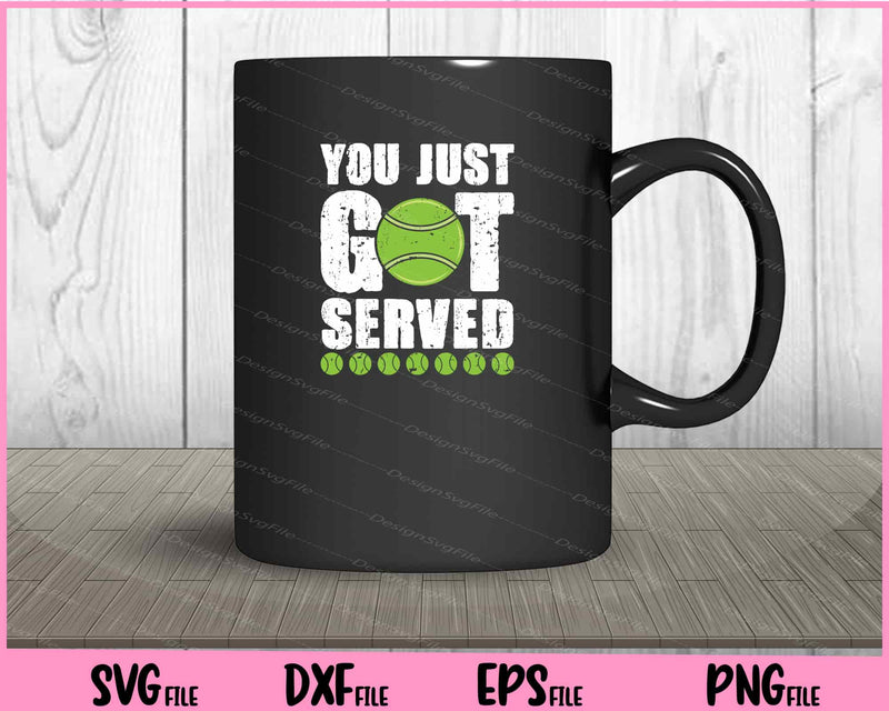You Just Got Served Ball mug