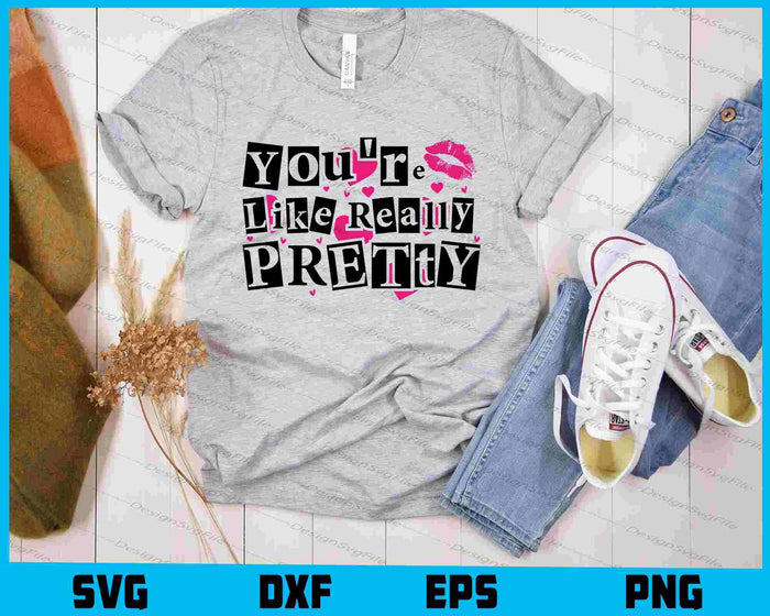 Your're like really pretty SVG