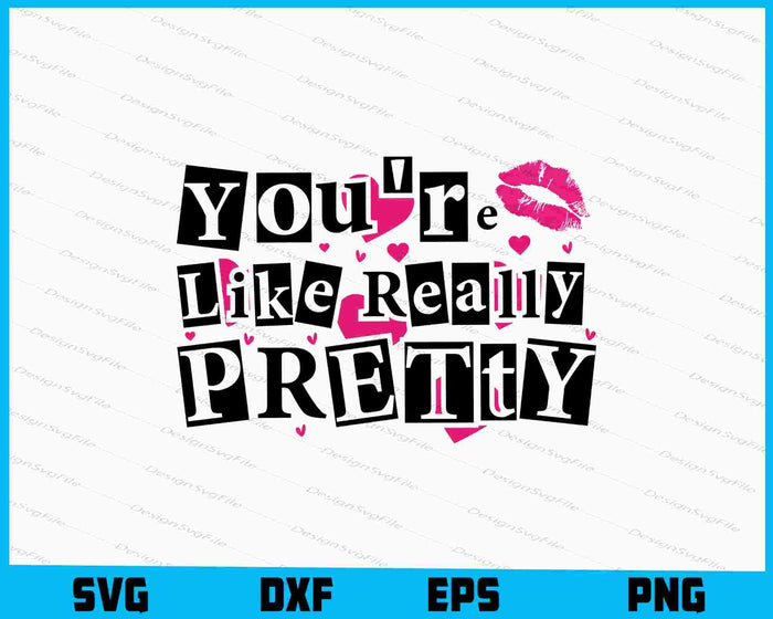 Your're like really pretty SVG