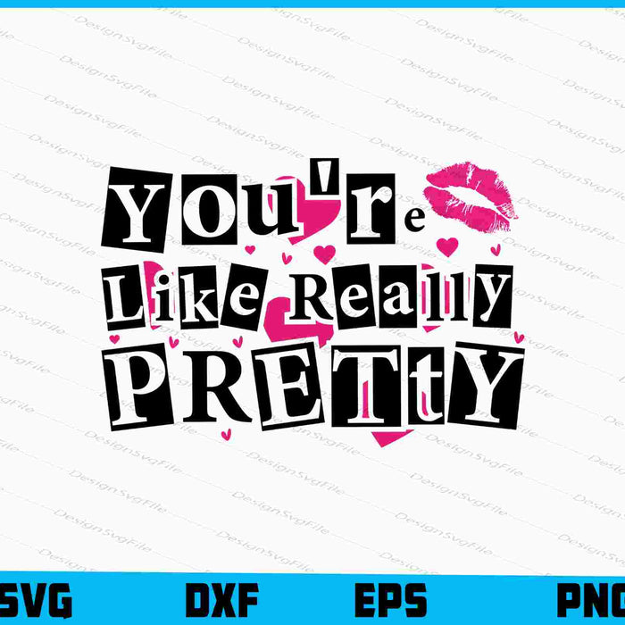 Your're like really pretty SVG